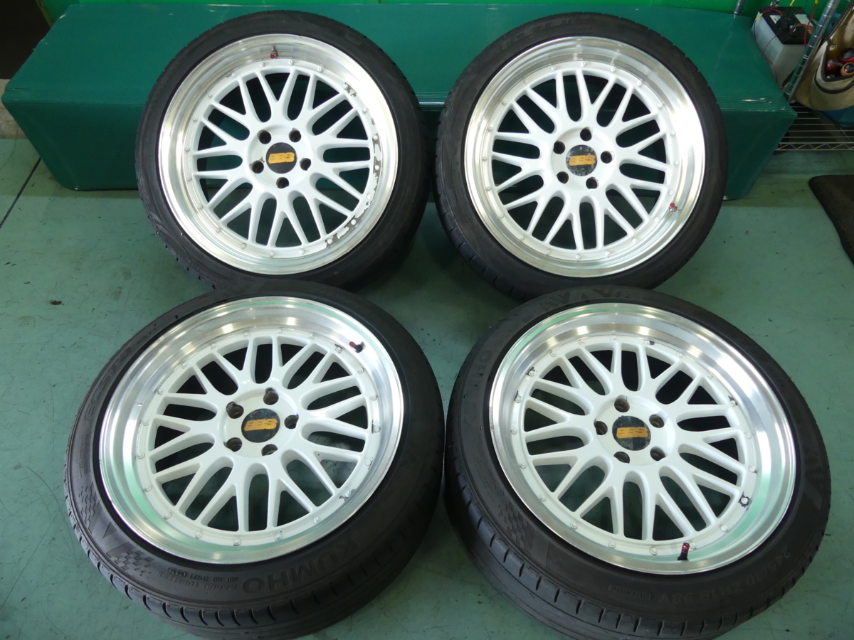 BBS LM風19インチ ホイールセット 9.5J