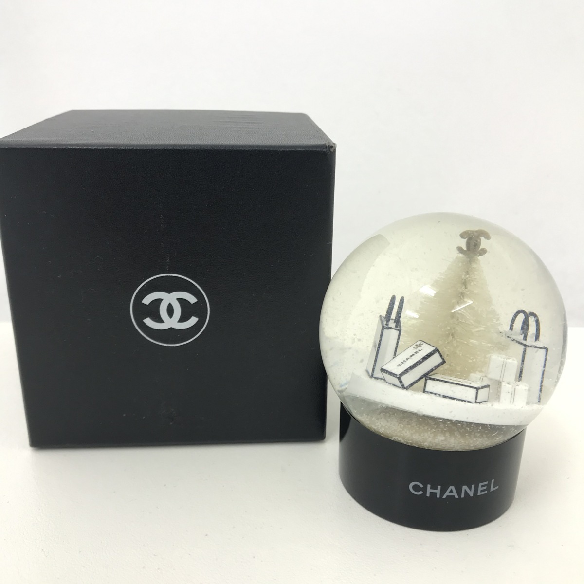 スーパーDEAL CHANEL/シャネル ノベルティ スノードーム バッグ ツリー