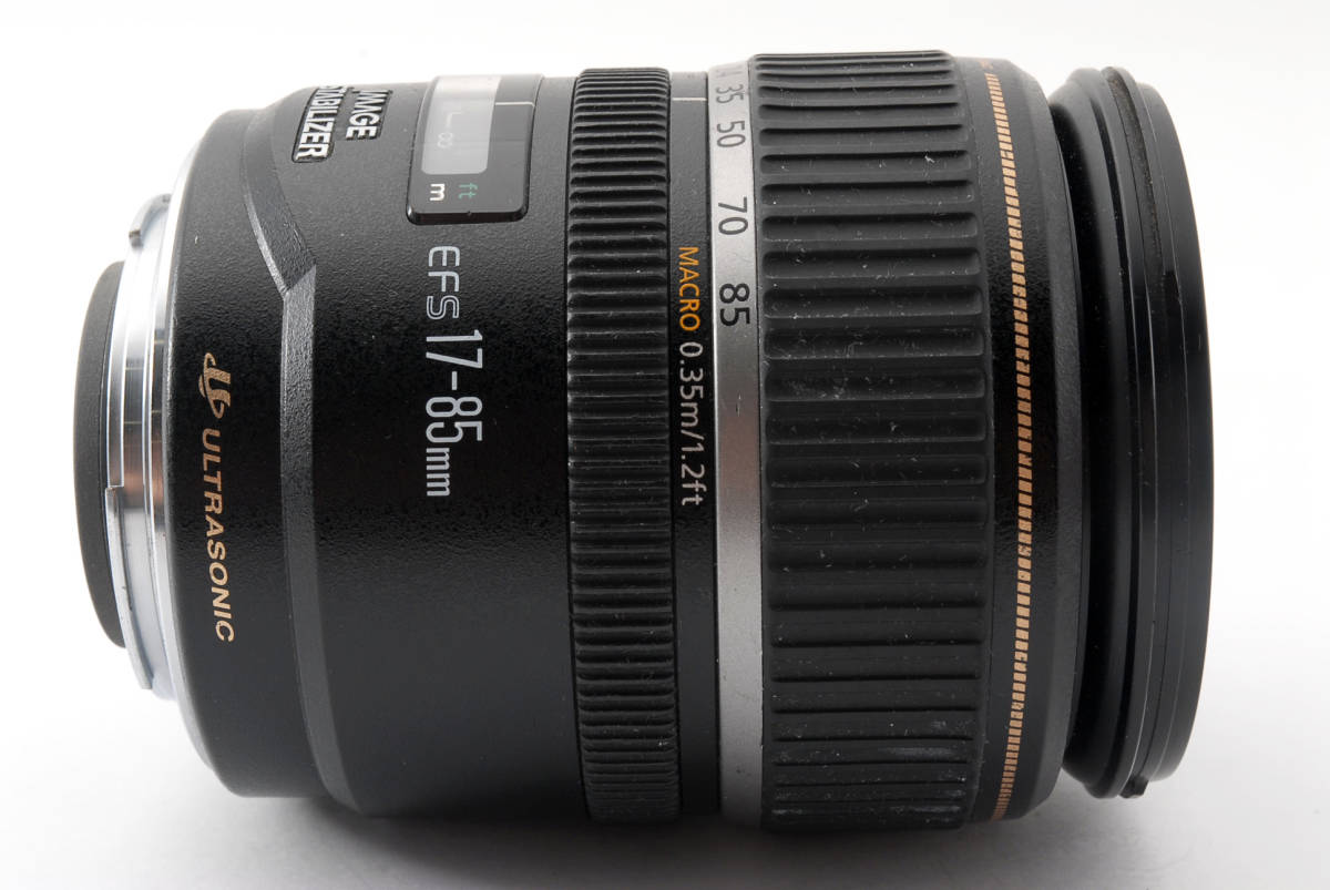 17-85mm EF-S Canon USM f⁄4-5.6 IS com : Image Stabilized | Lens