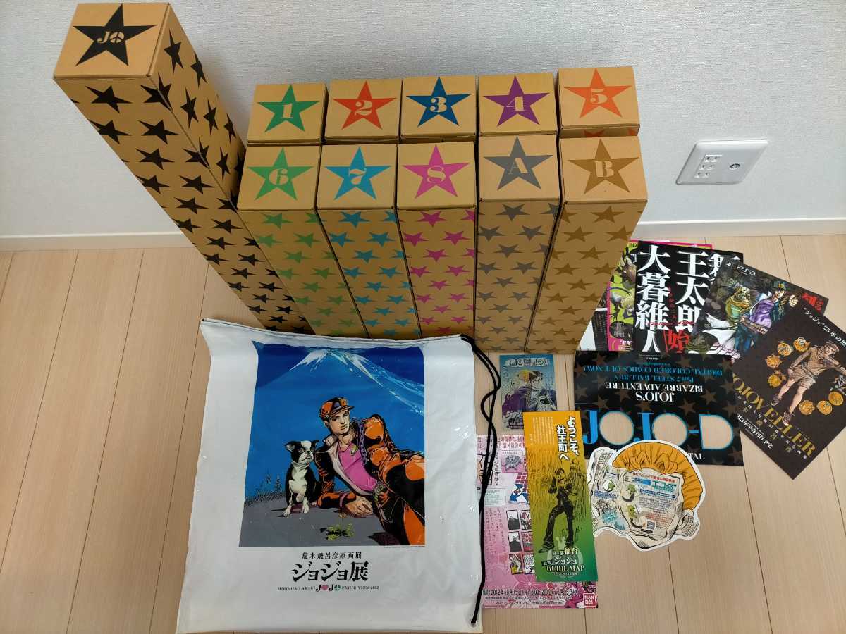 【新品未使用】ジョジョ展 2012 ポスター 11枚セット jojo　オマケ付き