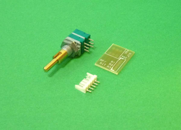 KENWOOD TR-751/TR-851 無線機修理キット RF/RIT用 2軸2連ボリューム