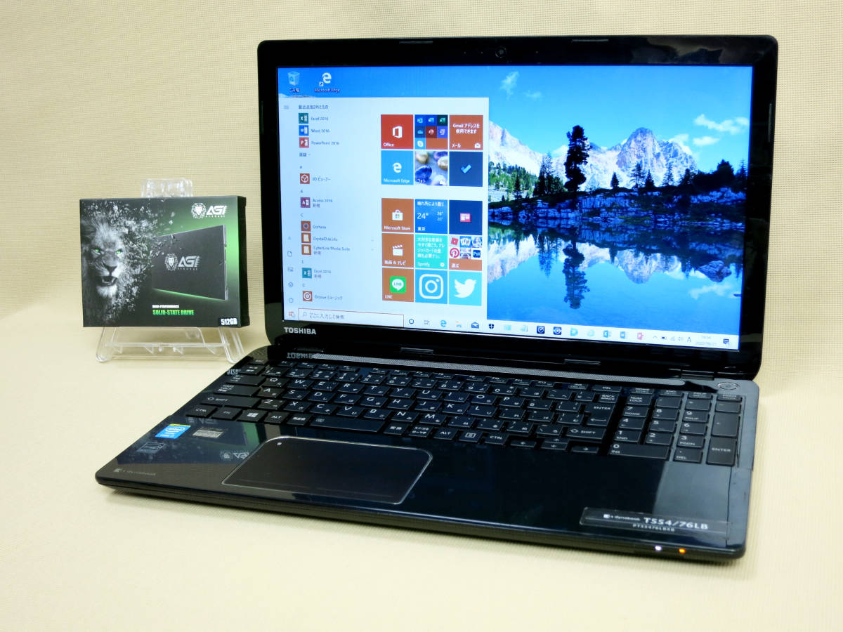 新品SSD-512G☆最強クアッドコアCore i7-4700MQ (Haswell)】東芝 T554