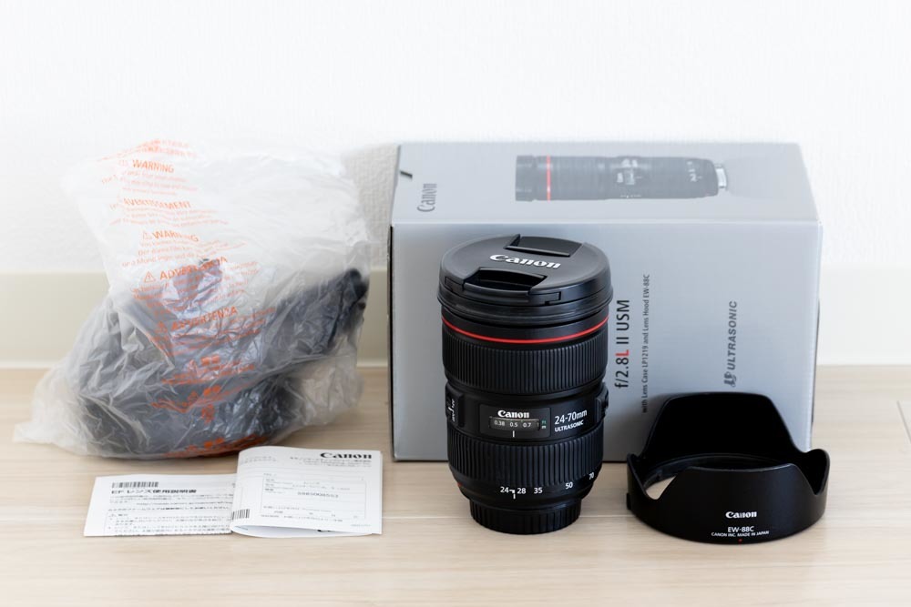 中身は新品　オーバーホール　EF24-70mm F2.8L II USM