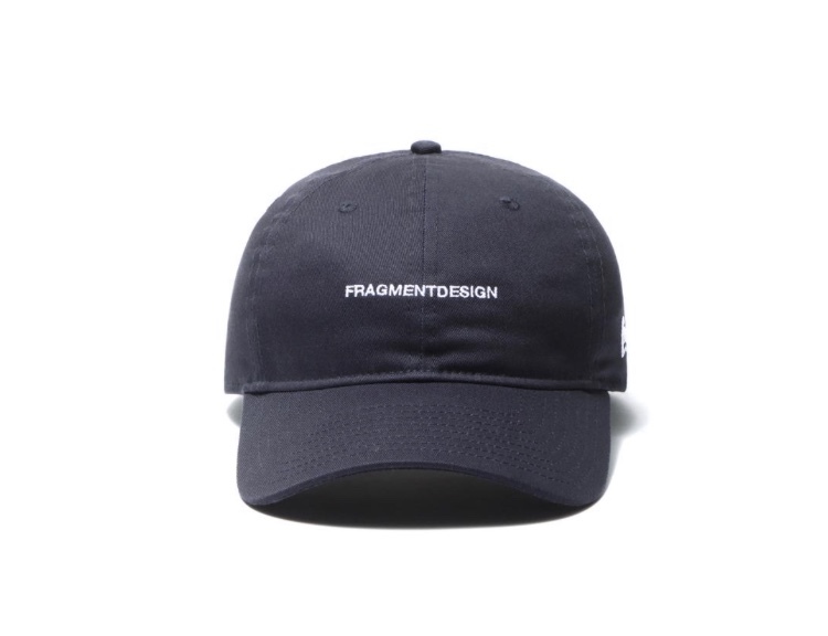 NEWERA 9TWENTY FRAGMENT DESIGN ワードロゴ ネイビー navy new era ニューエラ フラグメント cap キャップ 帽子