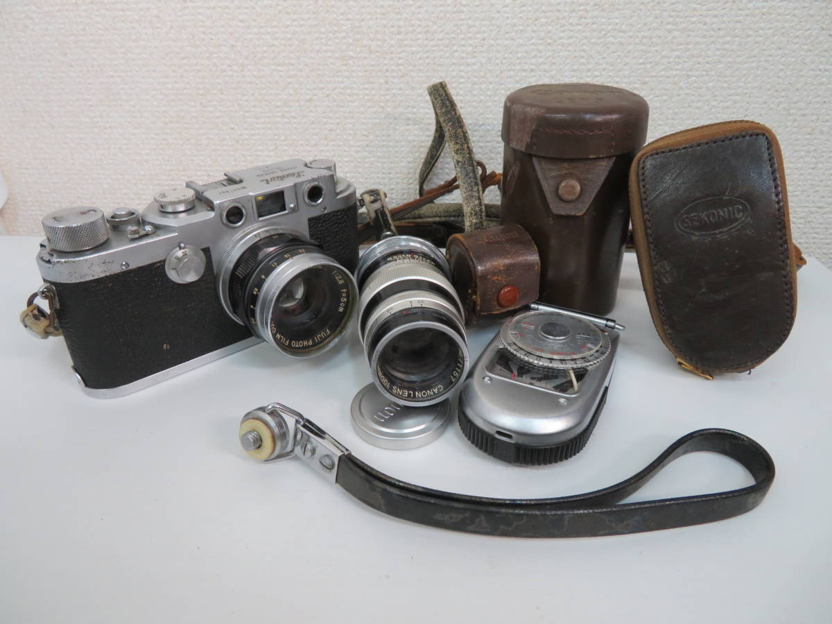 レオタックス　中古　カメラ　canon製レンズ付 レオタックス Leotax G 中古(レオタックス) レオノン50mm・F2．0