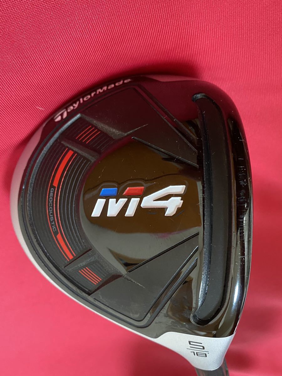 テーラーメイドM4 5W 18° フレックスS FUBUKI TM5シャフト！ M4 5W