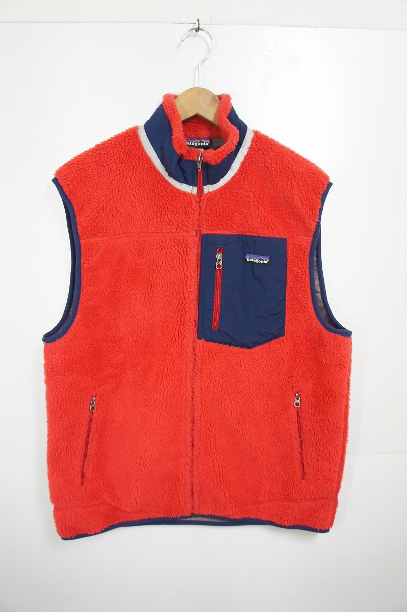  12AW patagonia パタゴニア レトロX ベスト フリース ベスト ジャケット 赤 レッド 23047FA12 サイズL 926K(Lサイズ)｜売買されたオークション情報、yahooの商品情報をアーカイブ公開 - オークファン 男性用