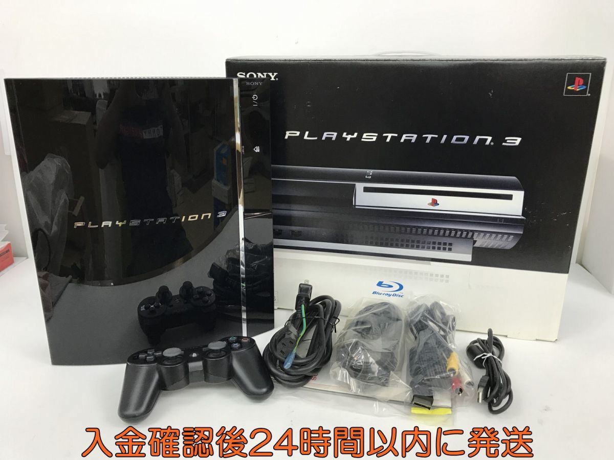 1円】PS3 本体 セット 60GB ブラック SONY PlayStation3 CECHA00 動作 