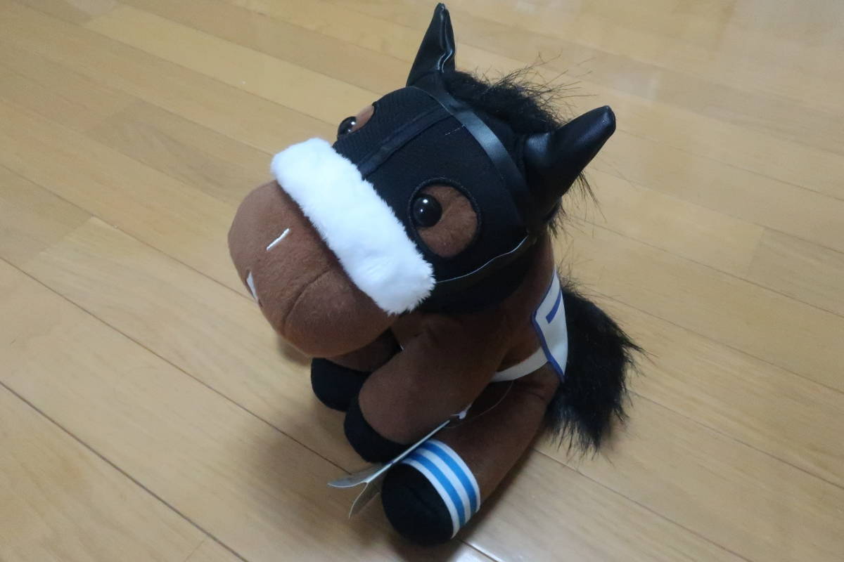 新作，HOT ＰＲＣアイドルホースぬいぐるみ アーモンドアイ ドバイターフ Lサイズ タグあり(ぬいぐるみ)｜売買されたオークション情報、yahooの商品情報をアーカイブ公開 - オークファン ぬいぐるみ