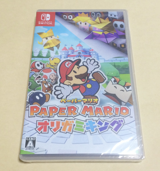 未使用 新品 ペーパーマリオ オリガミキング パッケージ版 Nintendo