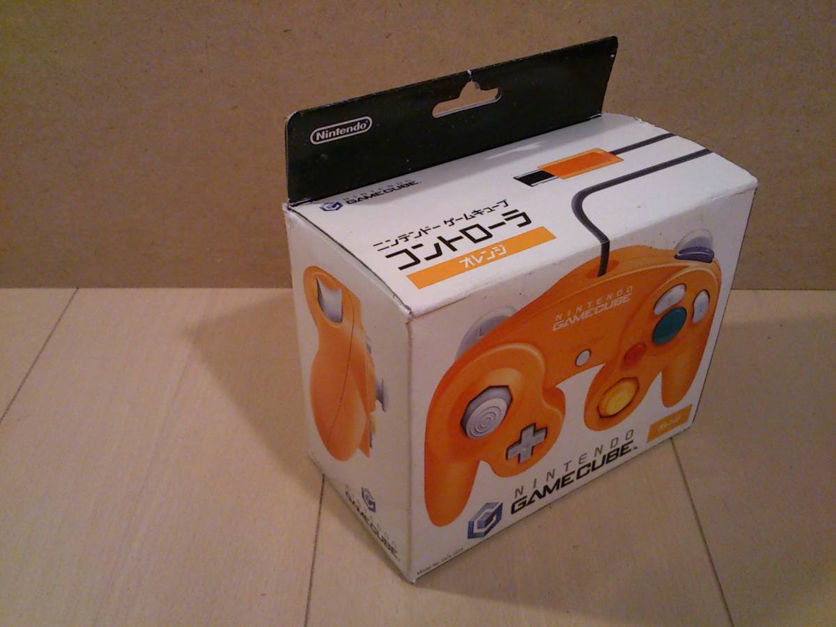 ゲームキューブ ニンテンドーゲームキューブ専用コントローラ オレンジ 