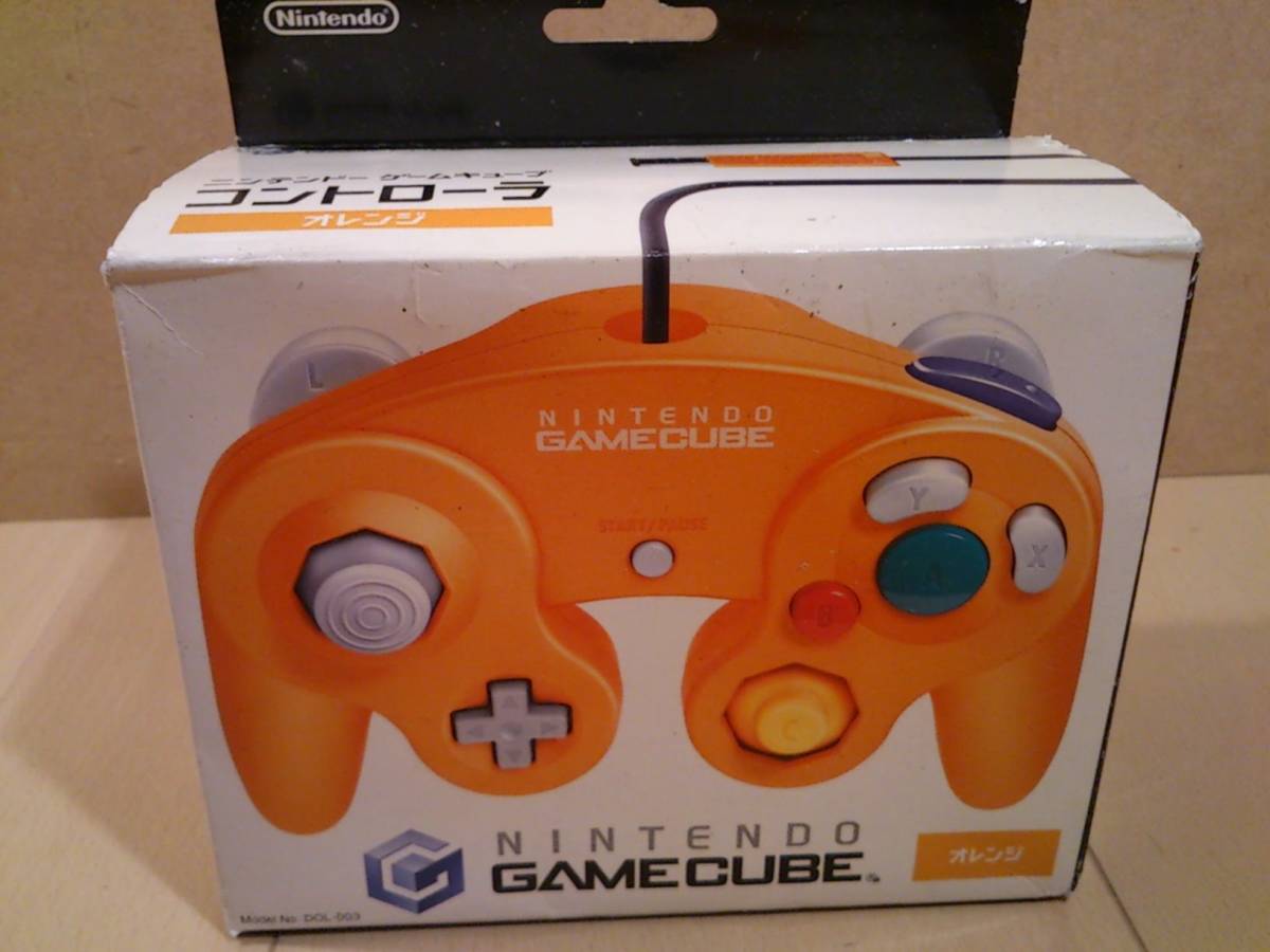 ゲームキューブ ニンテンドーゲームキューブ専用コントローラ オレンジ 
