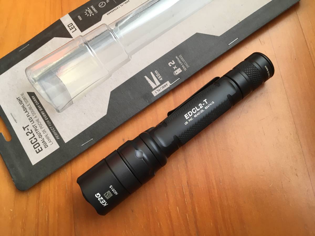 EDCL2-T SureFire Flashlight SUREFIRE LED Everyday Carry | Dual-Output アカリ シュアファイア : フラッシュライト – - ビックカメラ.com