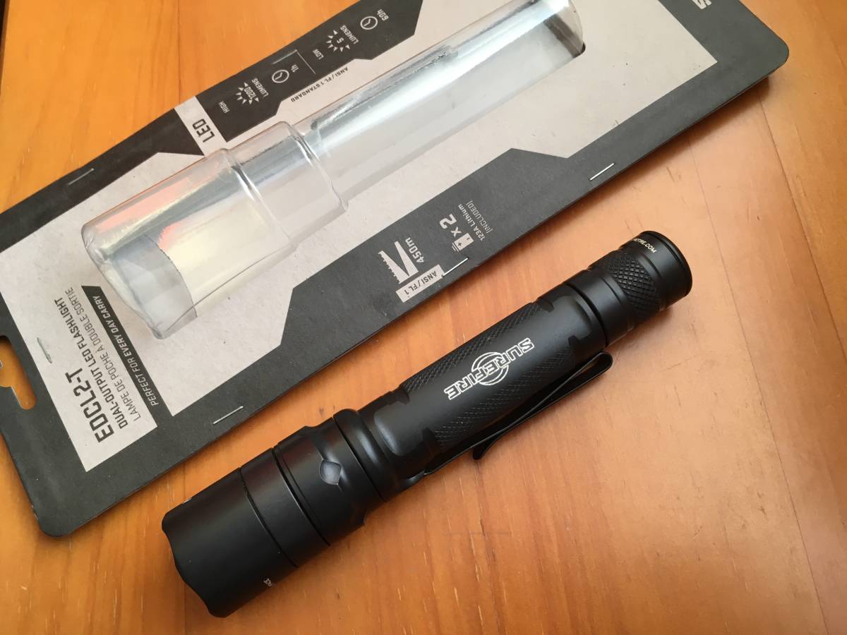 EDCL2-T SureFire Flashlight SUREFIRE LED Everyday Carry | Dual-Output アカリ シュアファイア : フラッシュライト – - ビックカメラ.com