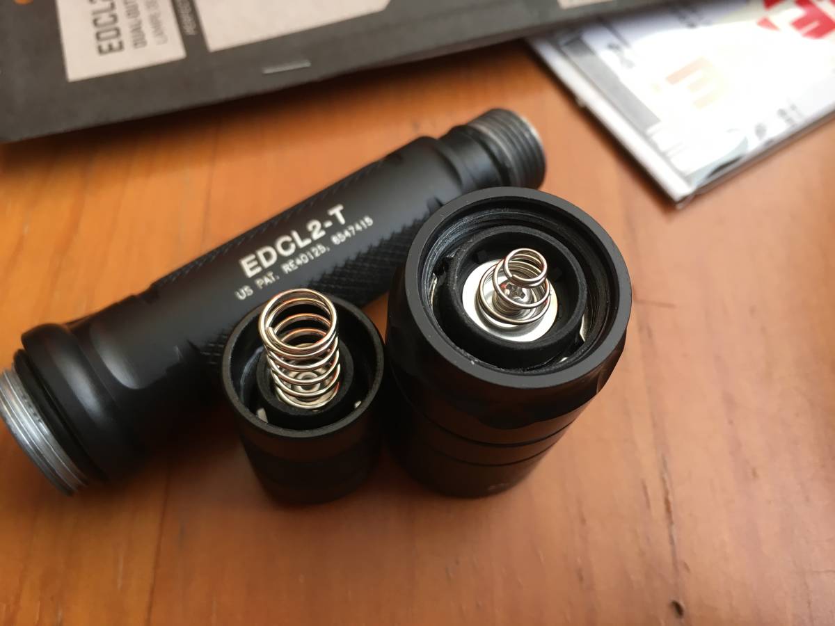 EDCL2-T SureFire Flashlight SUREFIRE LED Everyday Carry | Dual-Output アカリ シュアファイア : フラッシュライト – - ビックカメラ.com