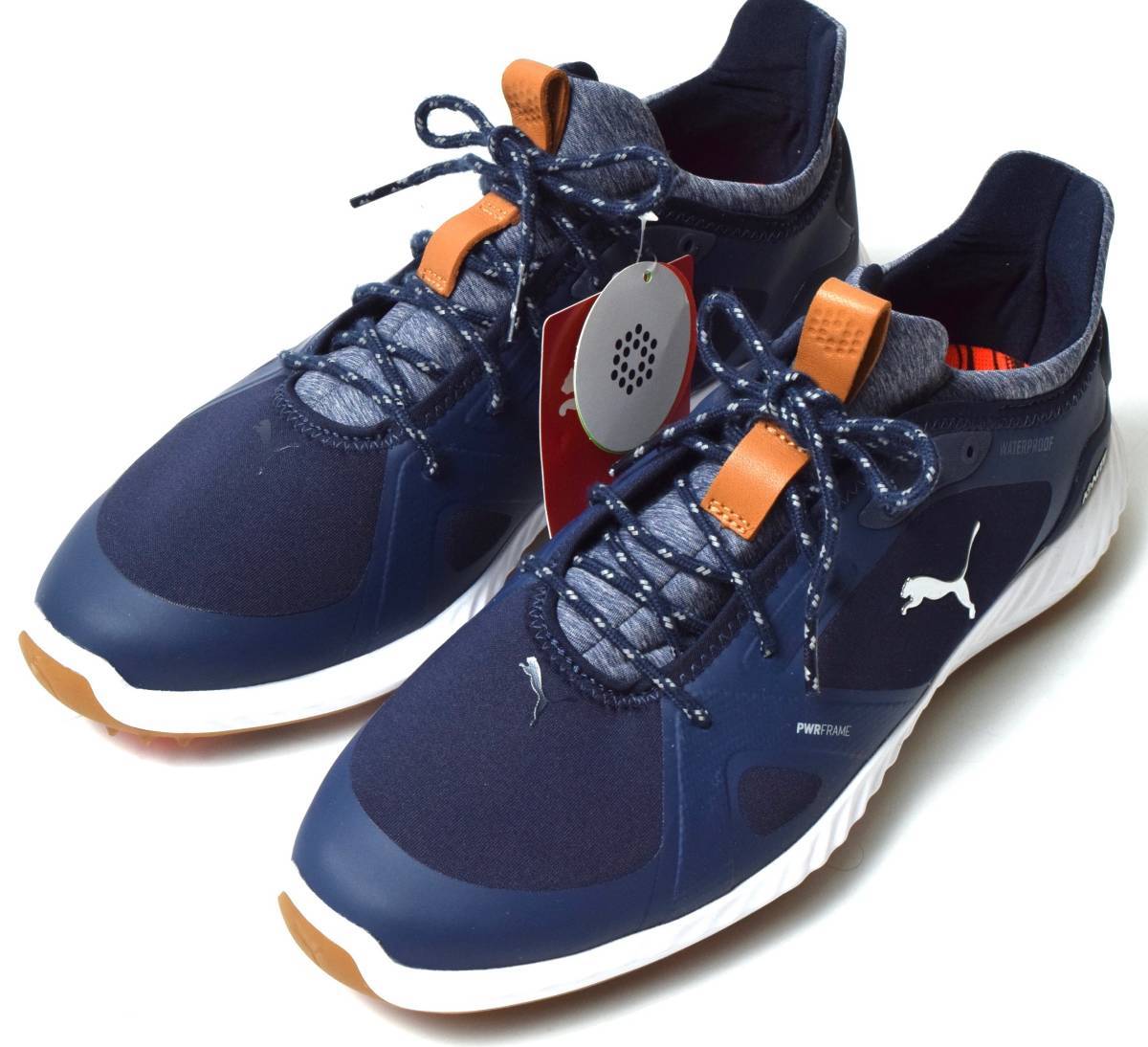 数量限定，お得 PUMA GOLF プーマゴルフ イグナイト パワーアダプト ゴルフシューズ 25 ネイビー スパイク(25.0cm)｜売買されたオークション情報、yahooの商品情報をアーカイブ公開 - オークファン 25.0cm