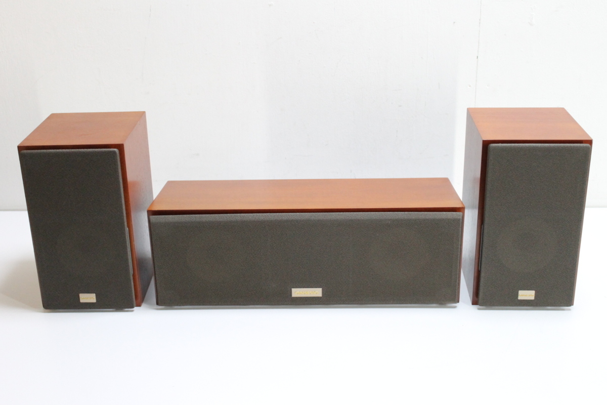 動作確認済】 ONKYO オンキョー スピーカー D207C D207M センター サブ