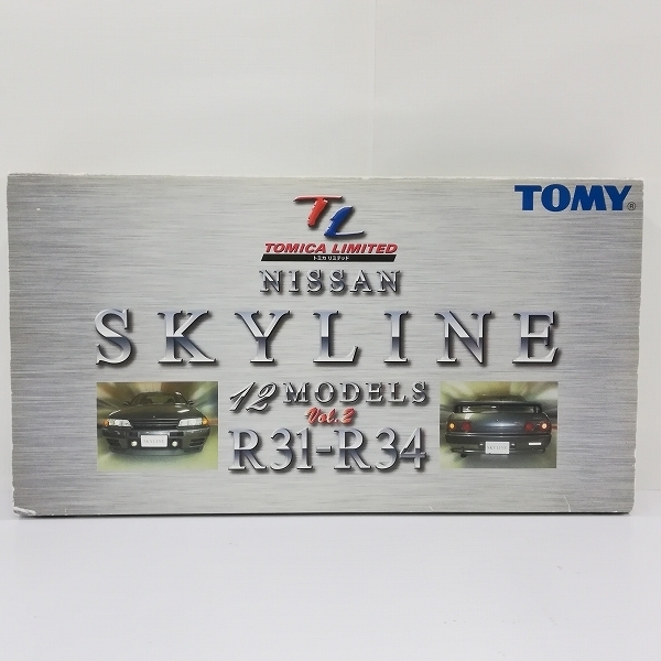 mP889b [人気] トミカ リミテッド 日産 スカイライン R31-R34 12台