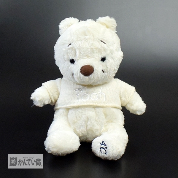 ４ くまのプーさん ヨンドシー ディズニー ぬいぐるみ ディズニーコレクション 白 ロゴ ４ プーさん Pooh 重量102ｇ ベア 体長10cm 30cm 売買されたオークション情報 Yahooの商品情報をアーカイブ公開 オークファン Aucfan Com