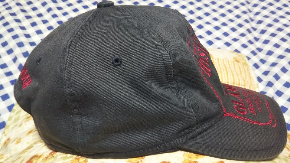 HYSTERICGLAMOUR ヒステリックグラマー キャップ 紺 刺繍ロゴ