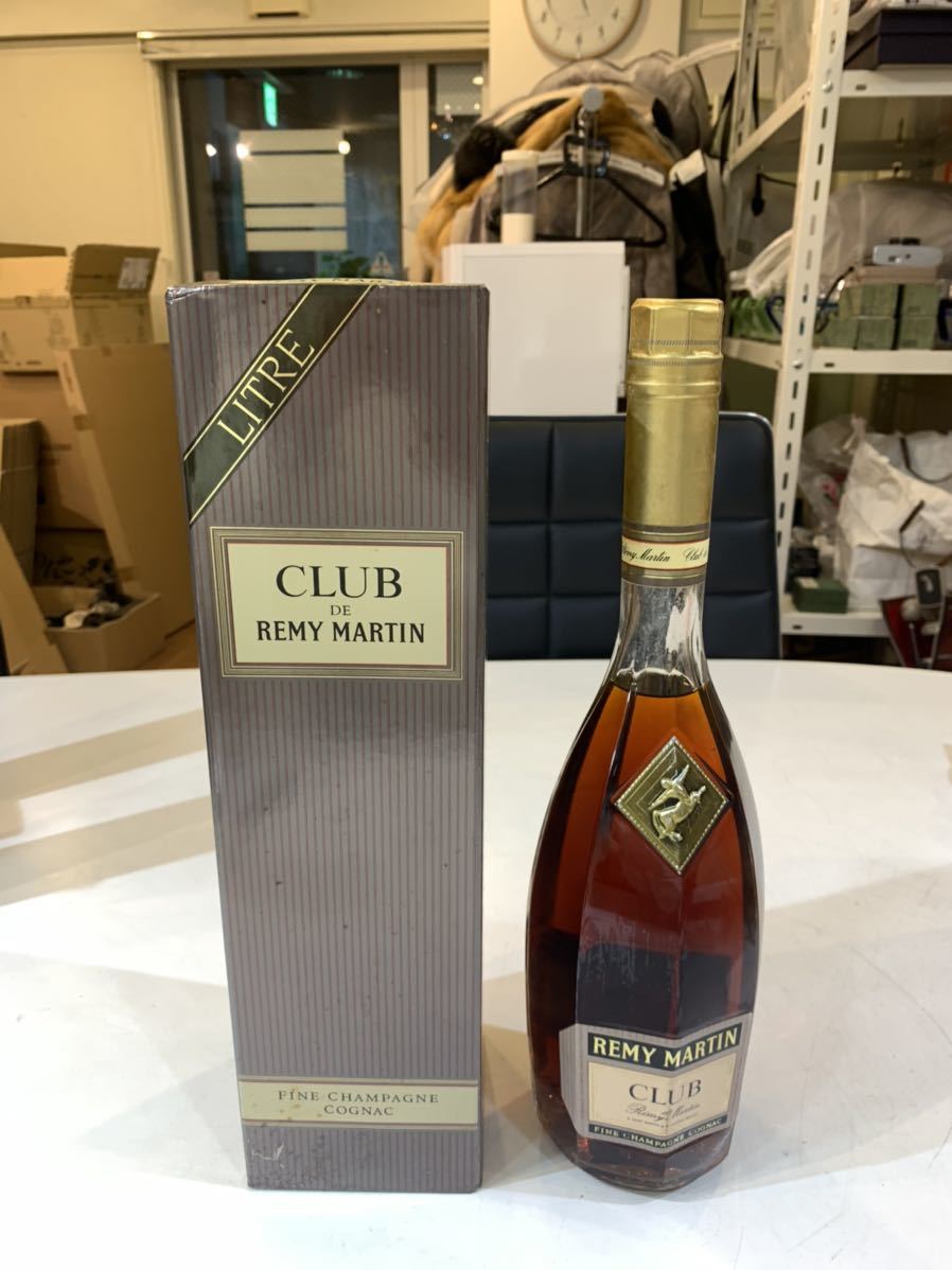 高品質，新作 1円スタート 古酒 レミーマルタン CLUB DE REMY MARTIN １Ｌ 箱付(レミーマルタン)｜売買されたオークション情報、yahooの商品情報をアーカイブ公開 - オークファン コニャック
