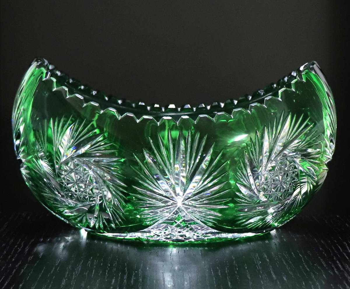 オールド・バカラ (BACCARAT) 1890年頃 特大作品 27cm!! 2.7kg超え