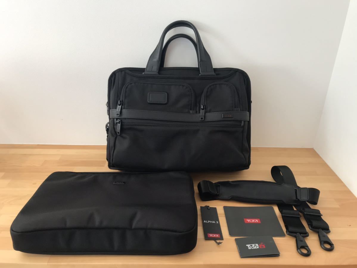 工具関係 TUMI トゥミ 26141 D2 ALPHA2 アルファ2 エクスパンダブル 美品 使用