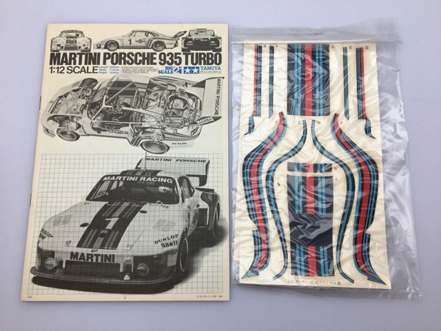 TAMIYA 1/12 マルティーニ ポルシェ 935 ターボ BS1223 パッケージ難あり ジャンク/現状渡し/ジャンク まとめて取引 ...