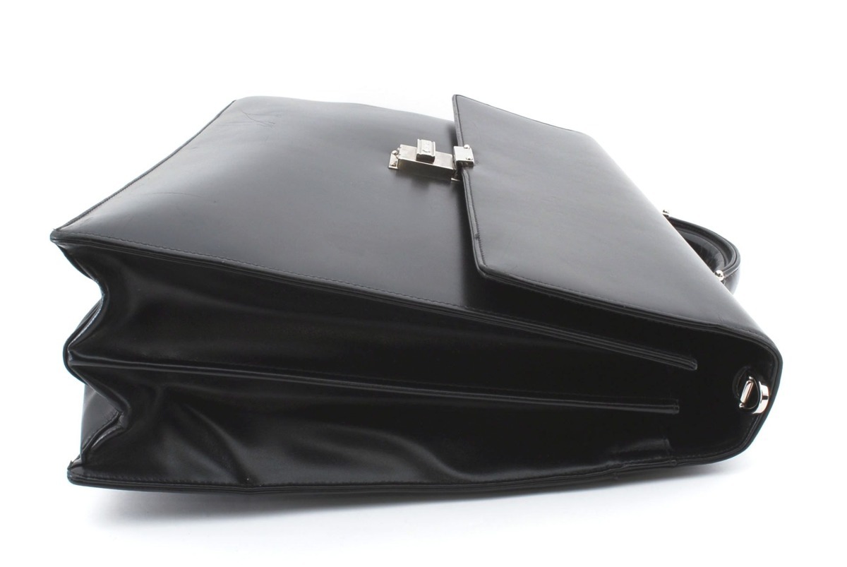MONTBLANC レザー ビジネスバッグ ブリーフケース ブラック MONTBLANC