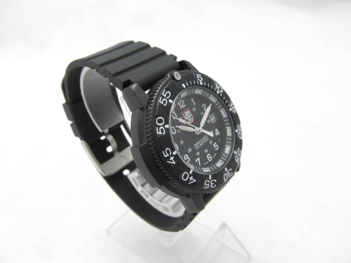 C2a壱○【美品】LUMINOX SERIES 3000/3900 クォーツ メンズ ウォッチ 