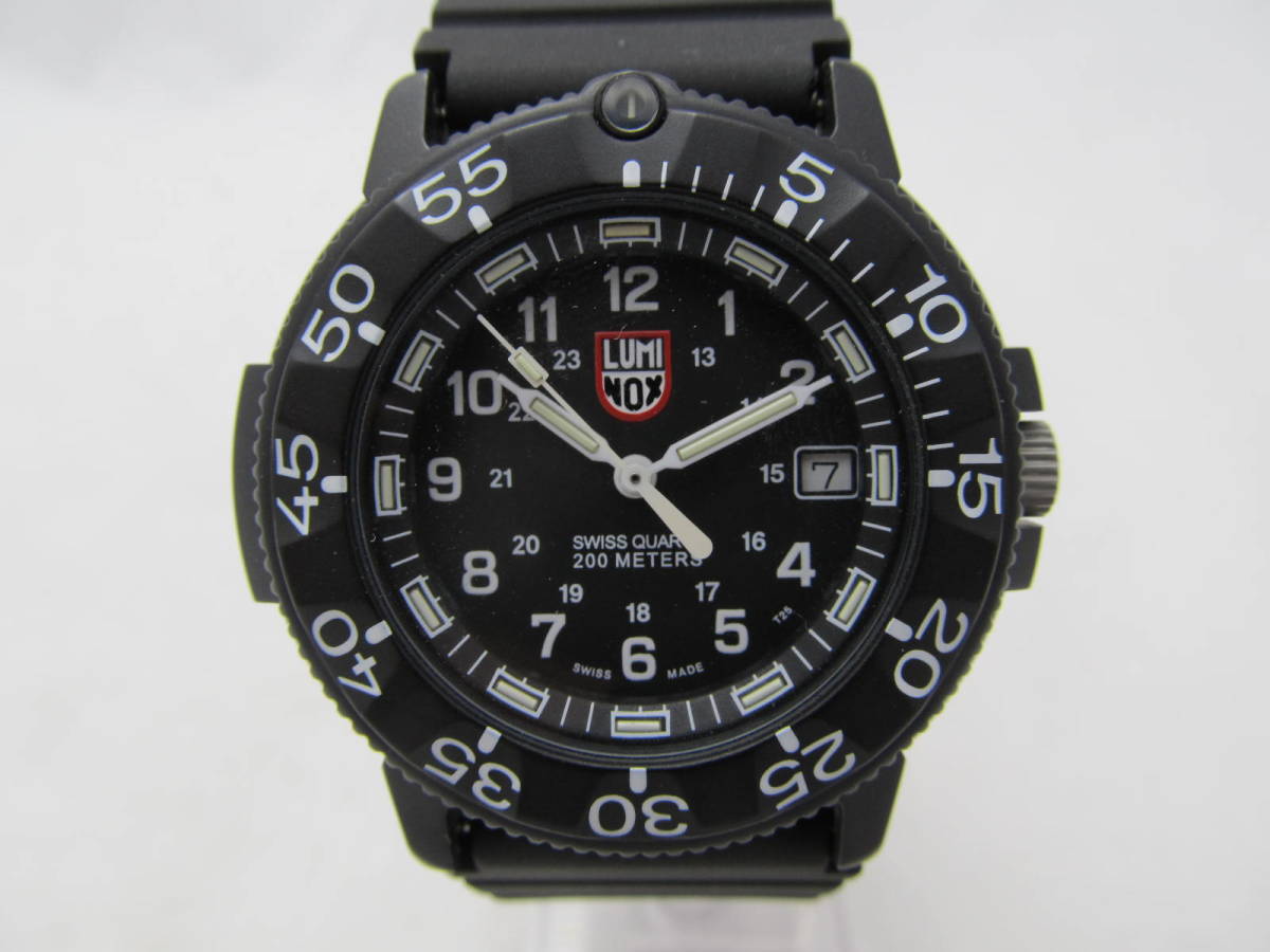 C2a壱○【美品】LUMINOX SERIES 3000/3900 クォーツ メンズ ウォッチ 