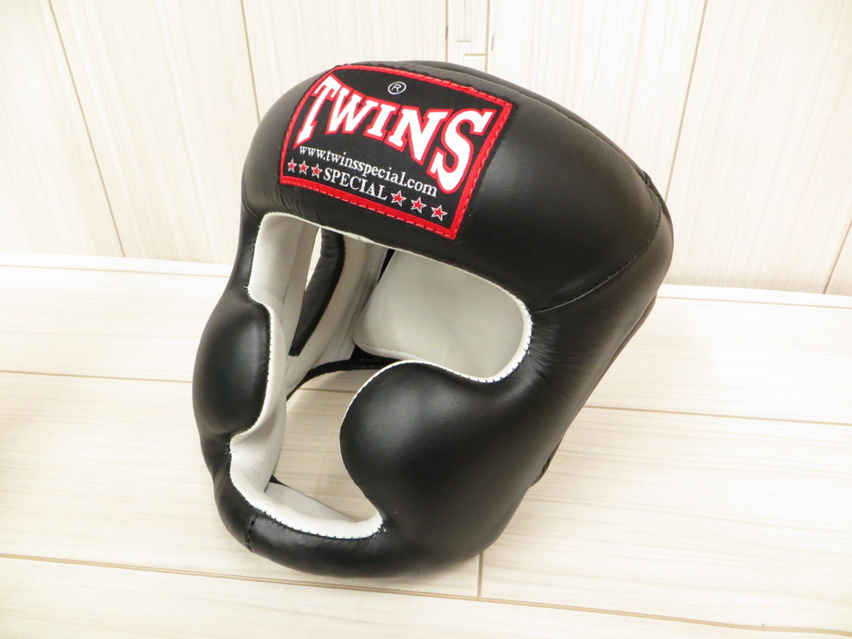 まとめ割り ☆【中古】TWINS SPECIAL ヘッドギア サイズ:L ブラック