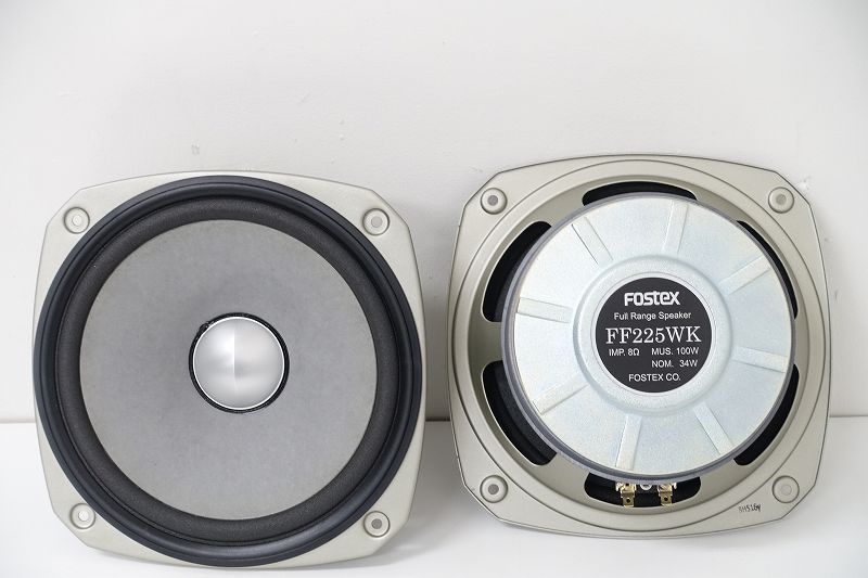 FOSTEX FF225WKスピーカー 2個 【公式通販】