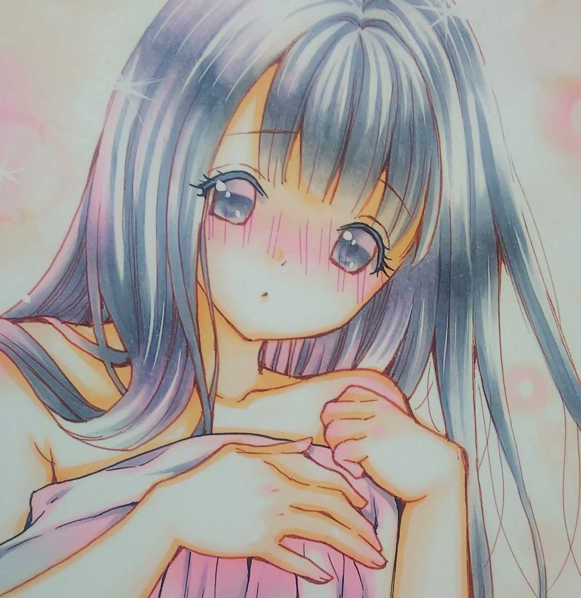 手描きイラスト お風呂前 女の子 オリジナル 手描きイラスト 売買されたオークション情報 Yahooの商品情報をアーカイブ公開 オークファン Aucfan Com