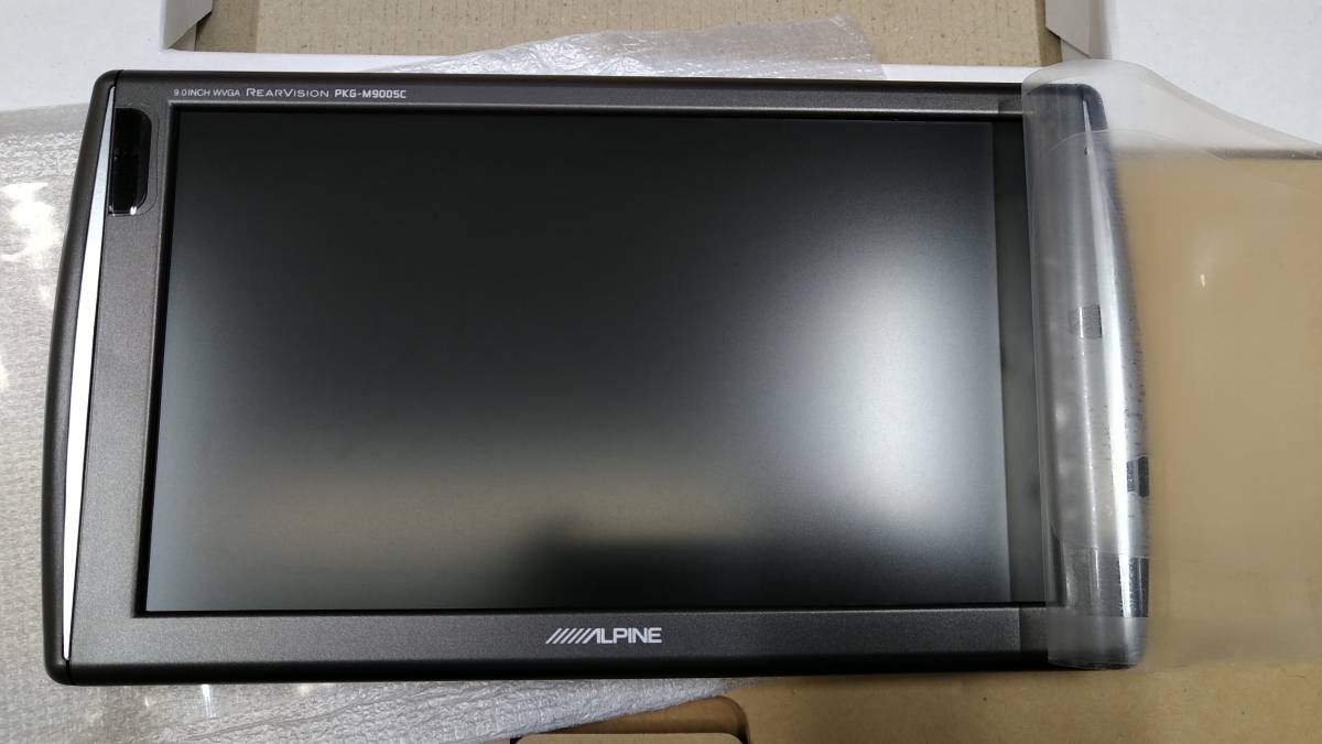 アルパイン製９インチヘッドレストモニター PKG-M900SC メーカーO/H品　① PKG-M900SC アルパイン ALPINE アルパイン(ALPINE カー用品 0