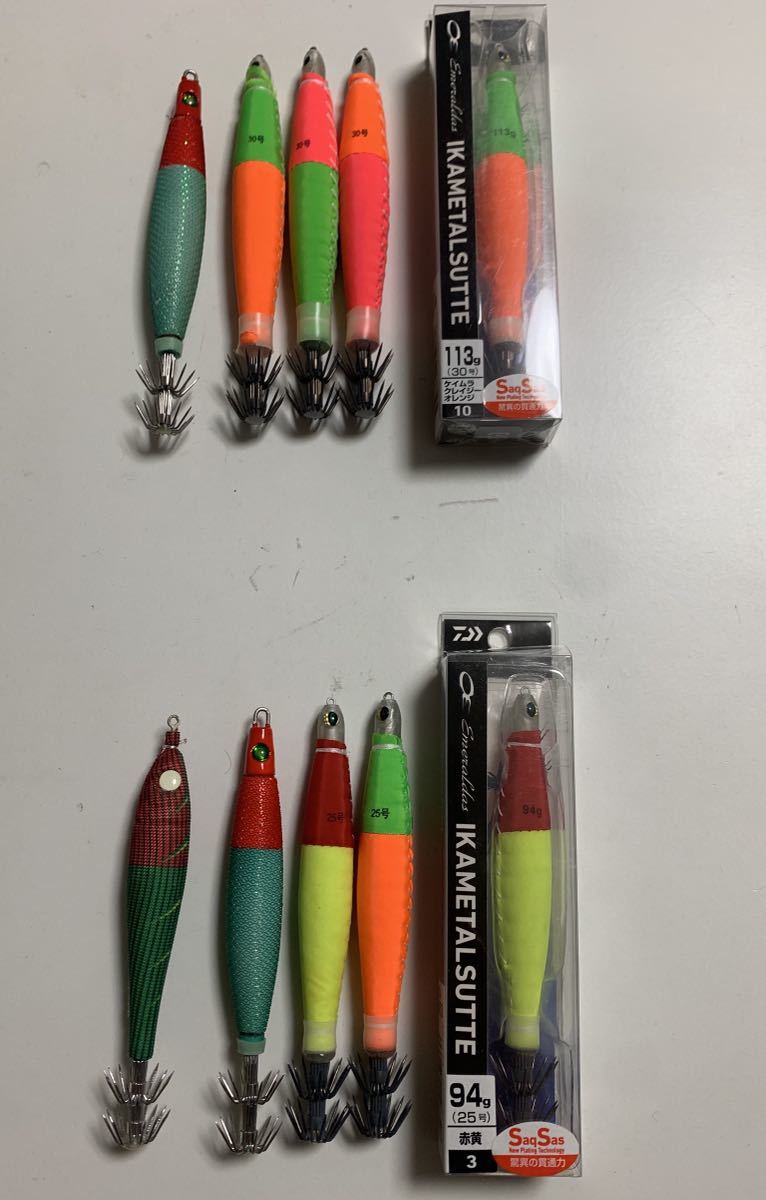 【100%新品，定番人気】 エメラルダス / イカメタルスッテ等 &times;10個 25号と30号(その他)｜売買されたオークション情報、yahooの商品情報をアーカイブ公開 - オークファン 海水