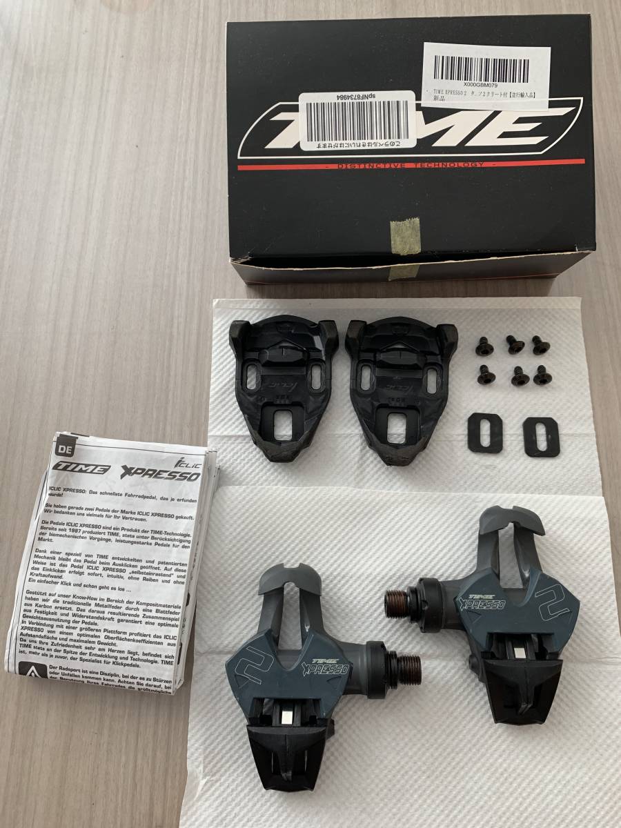 【限定セール，お得】 Time Xpresso 2 ビンディングペダル クリート付き 自転車ペダル タイム エクスプレッソ2(ビンディングペダル)｜売買されたオークション情報、yahooの商品情報をアーカイブ公開 - オークファン ビンディングペダル