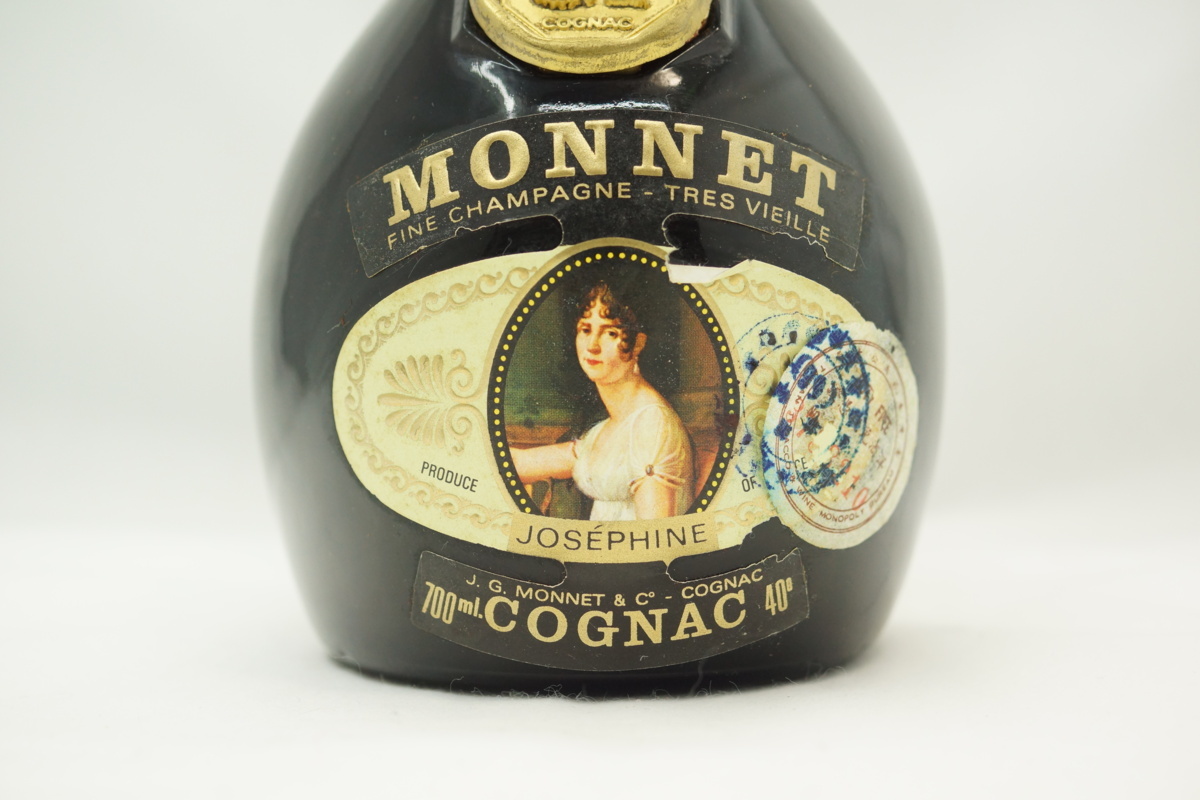未開栓 ブランデー J.G.MONNET モネ ジョセフィーヌ 700ml/40％ COGNAC コニャック 木箱付 k_z ジョセフィーヌ モネ MONNET EDK6k [古酒未開栓 J.G