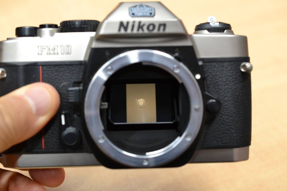 Nikon ニコン最後のMF一眼レフカメラ「FM10」 FM10／中古で手軽に手に