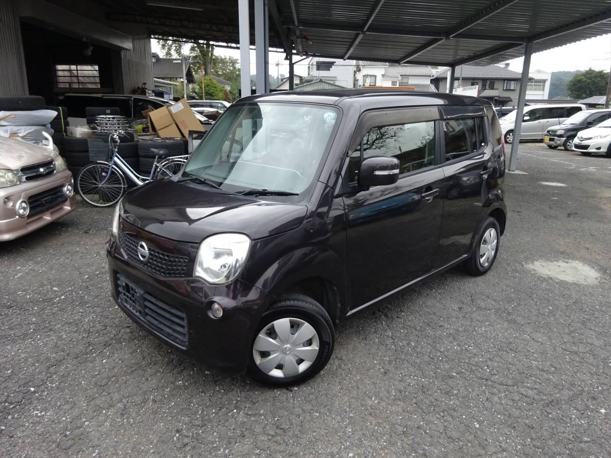 モコ スマートキー 日産 車検6⁄2まで H23年 4WD ブラウンM バック 