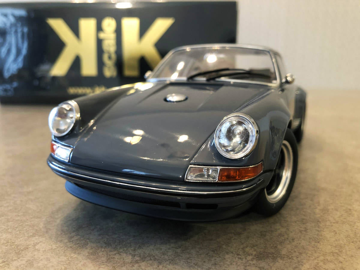 Porsche 911 Targa Singer Design Verde Escala 1/18 KK Scale | México Autos A Escala
