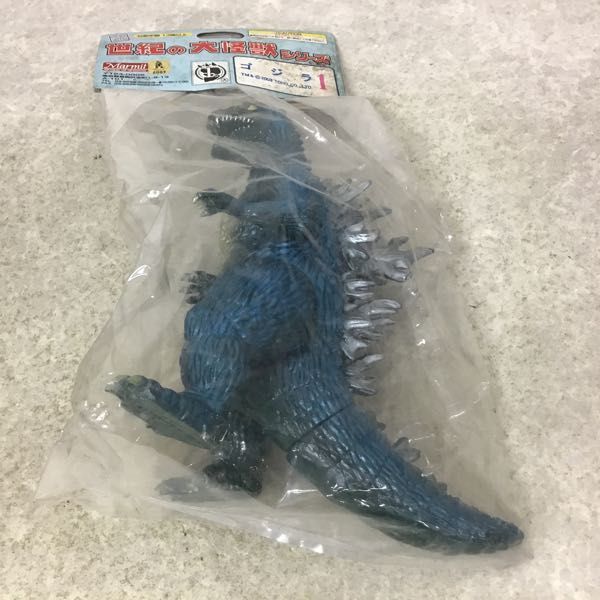 1円～ 未開封 マーミット 世紀の大怪獣シリーズ ソフビ ゴジラ 【公式