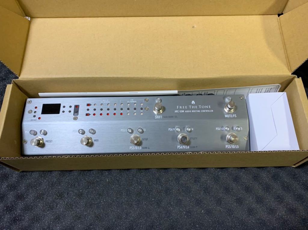 100%新品，低価 Free The Tone ARC-53M Ver2.0 プログラムスイッチャー 喫煙無し室内使用のみ(その他)｜売買されたオークション情報、yahooの商品情報をアーカイブ公開 - オークファン エフェクター