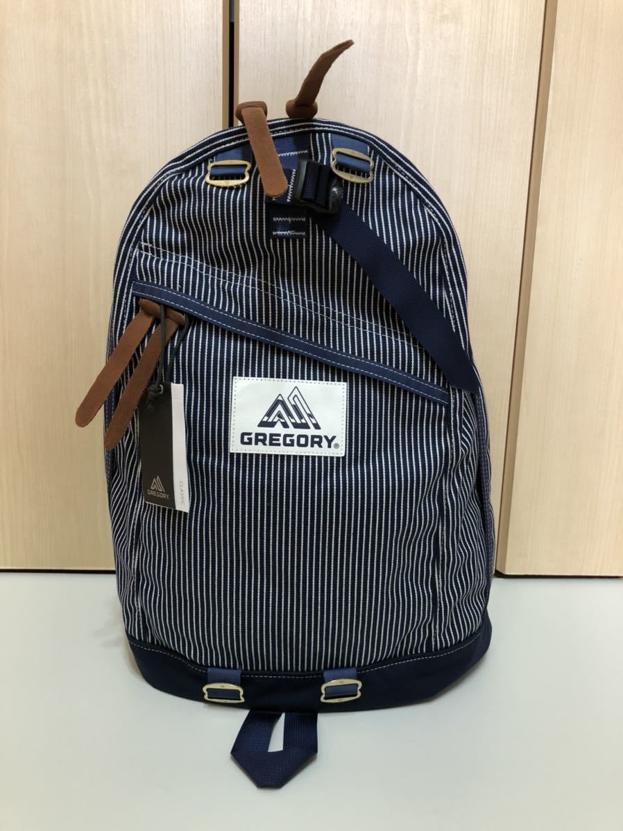 超激得，人気 グレゴリー デイパック リュック バックパック 26L ヒッコリーストライプ(リュックサック)｜売買されたオークション情報、yahooの商品情報をアーカイブ公開 - オークファン グレゴリー