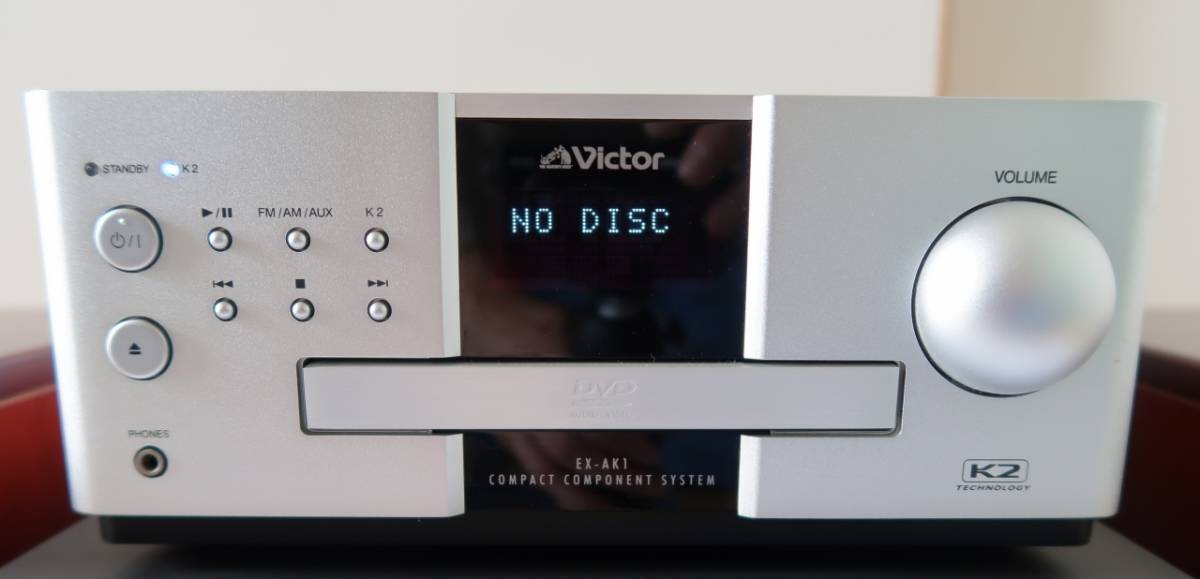 Victor EX-AK1 SP-EXAK1コンパクトコンポーネントシステム EX-AK1 Victor ビクター CD⁄DVDコンポ ビクター、コンパクトDVDコンポ