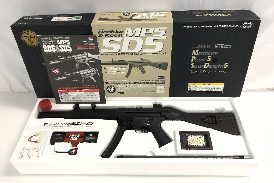 東京)東京マルイ MP5 SD5 スタンダード電動ガン 【公式通販】