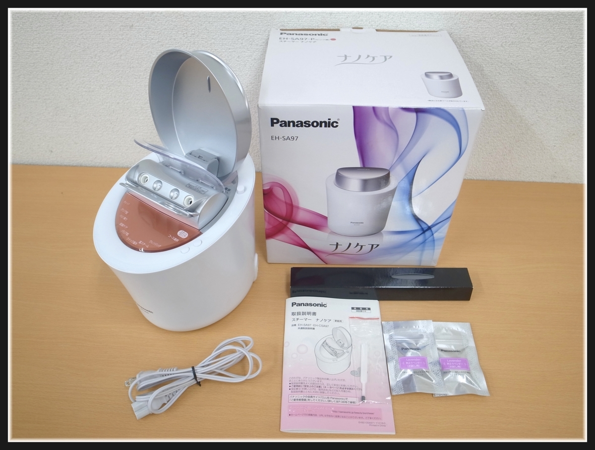 1円～ パナソニック Panasonic スチーマー ナノケア EH-SA96-P 家電