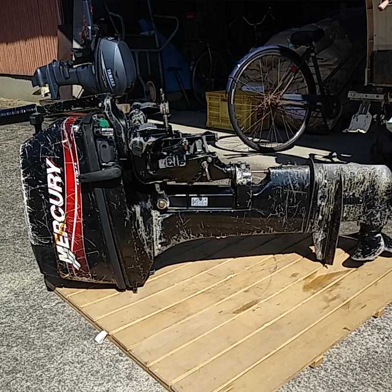 船外機 マーキュリー 9.9馬力 中古 - MERCURY 2ストローク 2スト9.9 BLOOMGO”ブルーゴ Mercuryマーキュリー｜２ストローク9.8馬力船外機 2馬力 2ｽﾄﾛｰｸ船外機 ※引取限定 シープロ マーキュリー2スト ミニボート店主、リトルボートの日記、