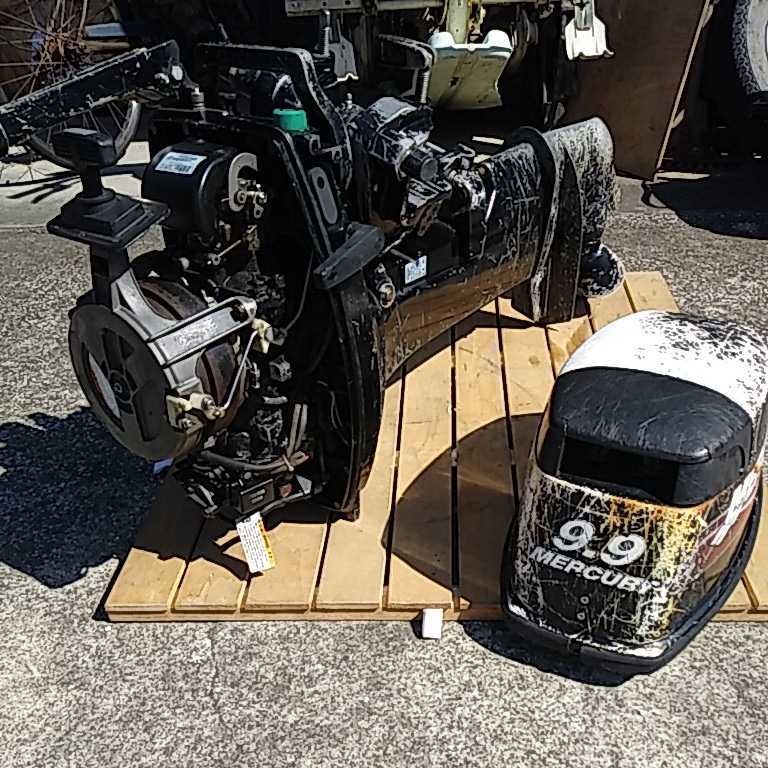 船外機 マーキュリー 9.9馬力 中古 - MERCURY 2ストローク 2スト9.9 BLOOMGO”ブルーゴ Mercuryマーキュリー｜２ストローク9.8馬力船外機 2馬力 2ｽﾄﾛｰｸ船外機 ※引取限定 シープロ マーキュリー2スト ミニボート店主、リトルボートの日記、
