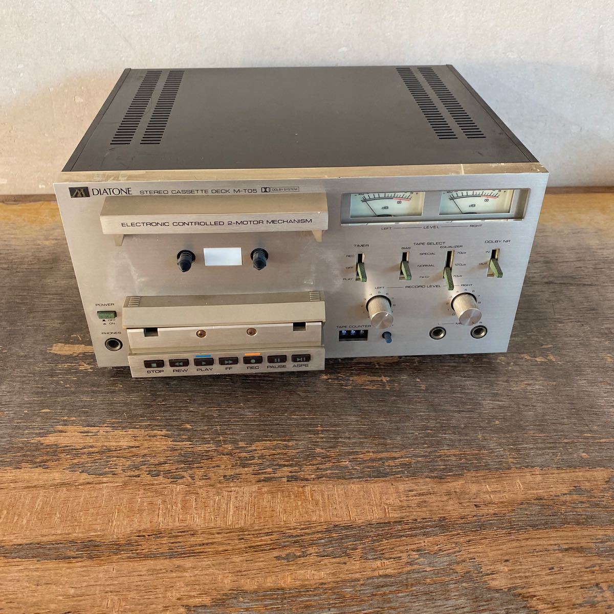 中古 品 ジャンク品 DIATONE カセットデッキ M-F05 ダイアトーン